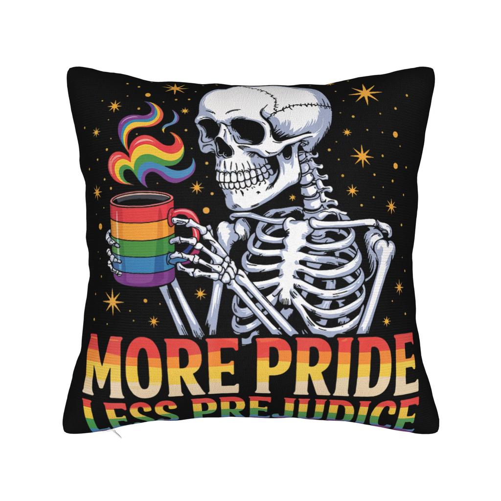 More Pride Less Prejudice  Pillowcases Accessories Printing Cushion Cover Decorative  Pillow Case Cover Car Multi Size