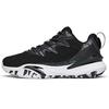 Anta Speed Decision 5 Fabric Shock Absorption Non-Slip Wear-Resistant Low-Top ALTI-FLASH Basketball Shoes Men Sneaker Black Silver 112141605-2
