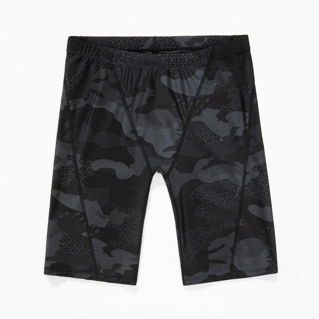 Men's Camouflage Anti-Embarrassment Swim Trunks: Breathable, Large Size, Loose-Fit Boxer Shorts