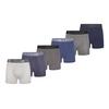 Keanu Men's Plain Boxer Shorts (Pack of 6)