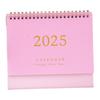2025 Mini Desk Calendar Daily Planner Flip Calendar To-Do List Memo Pad
