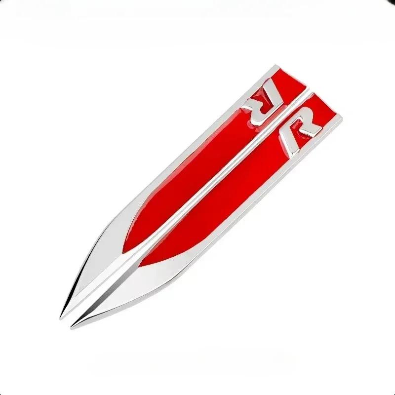 New 1PCS 3D Metal Car Body Side Fender Badge For Volkswagen VW Golf 7 6 5 GTD GLI Logo Sticker Emblem Decals Styling Access