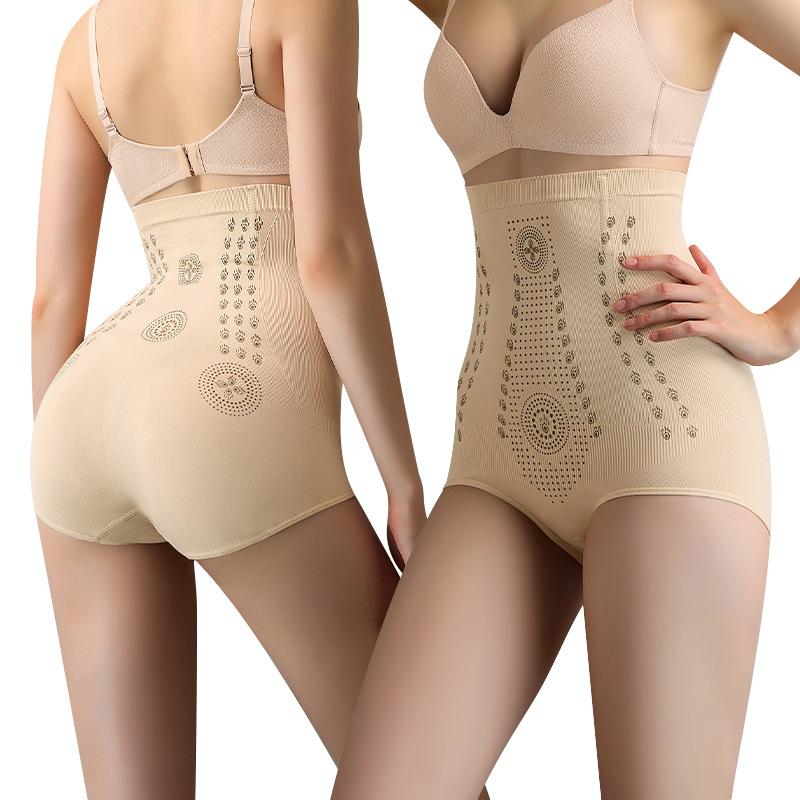 Женские трусики с высокой талией для контроля живота, плоские трусики для живота, бесшовные трусы, послеродовое нижнее белье для похудения, утягивающее тело, брюки