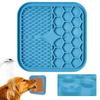 Food Grade Silicone Pet Dog and Cat Anti-choking Slow Eating Tableware Tray Licking Mat Licking Plate Pet Yogurt Placemat
