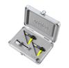 ortofon Concorde MKII Twin Club Ortofon DJ Cartridge Integrated Head Shell Set of 2 Special Oval Needle Flight Case Included for DJ Play/Listening