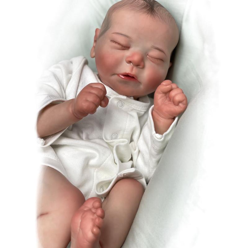 Sleeping Reborn Bebê 20-дюймовая кукла Chase Reborn Baby, художница, рисующая кукла ручной работы