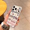 Применимо к чехлу для мобильного телефона iphone11pro кофе Hello Kitty 11 чехол для мобильного телефона iPhone11 два в одном натуральная кожа ягненка