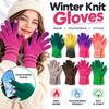 Thick Knit Gloves Fingertip Openings Touchscreen Gloves Fashion All Finger Gloves  Outdoor Wear