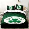 Boston Celtics 3pc set Perfect for bedroom use Comfortable bedding set includes a duvet cover and two pillowcases Ideal birthday or Christmas gift