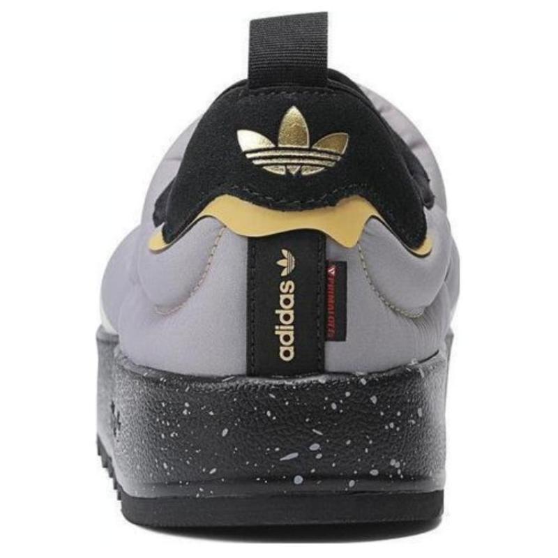 Adidas Originals Puffylette НАПРАВЛЕННАЯ АМОРТИЗАЦИЯ, Износостойкие Низкие Повседневные Кроссовки Унисекс Черные Белые Серые Кроссовки IF4327