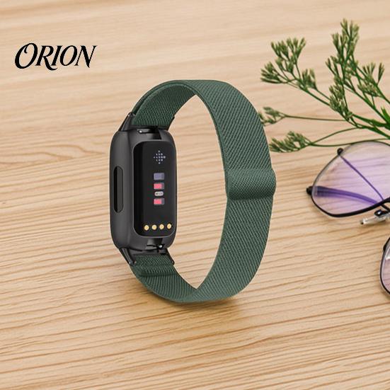 Легкий сменный ремешок для часов Эластичные нейлоновые ремешки для Fitbit Inspire 3, Регулируемый быстросъемный ремешок, Дышащий плетеный спортивный ремешок