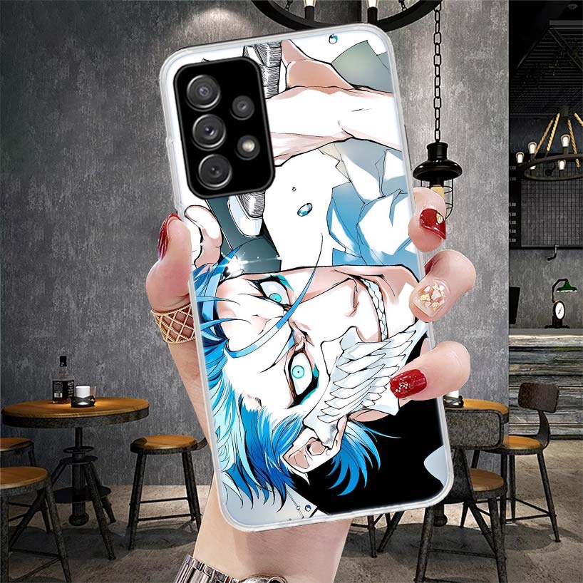 Гримджоу 6 Bleach Мягкий чехол для телефона для Samsung Galaxy A13 A14 A15 A16 A17 A53 A54 A55 A56 A57 A33 A34 A35 A36 A37 A23 A24 A25 A26