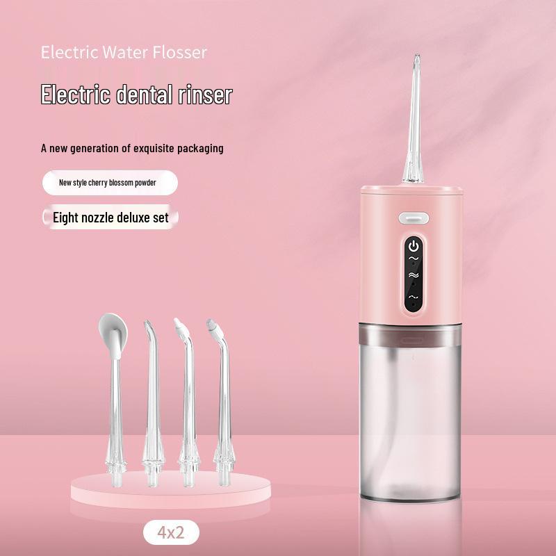Portable Electric Orthodontic Oral Irrigator Handheld Water Flosser