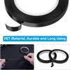 66 Meters Coding Tape Black Mylar Tape Strong Adhesive Marker Line Tape