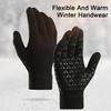 Winter Gloves for Men And Women Non-Slip Touchscreen Thermal Gloves Velvet Lined Gloves
