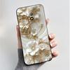 Печатный чехол для телефона Itel A16 / A16PLUS / A23 / ITEL Alpha Lite Funda Мягкий силиконовый черный корпус Чехол с милым цветочным рисунком Capa