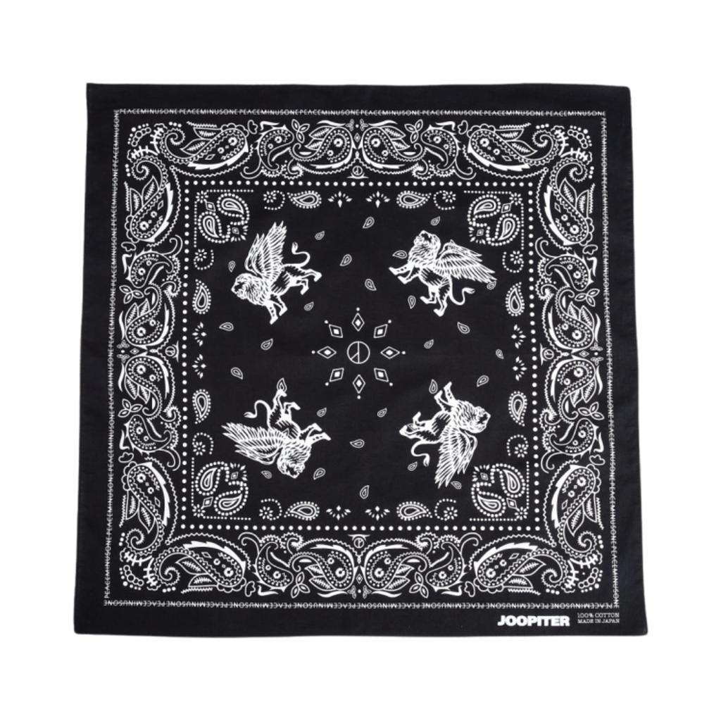 Peaceminusone x Joopiter Bandana Black