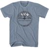 Sun Records Full Circle Logo Indigo Heather Music Shirt