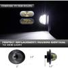 CZC AUTO LED License Plate Light 2 Pack Tag Light Lamp for Ford F150 F250 F350 F450 F550 Superduty Ranger Pickup Truck Explorer Bronco Excursion