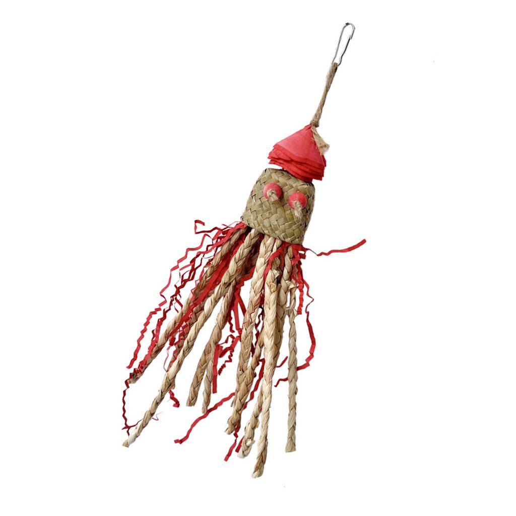 Pet Bird Chew Toy Natural Colorful Shredding Paper for Cockatiel Conure Cockatoos Teeth Grinding Toy for Cage