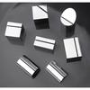 Stainless Steel Table Place Card Holder Geometric Shape Table Number Display Stand  Hotel