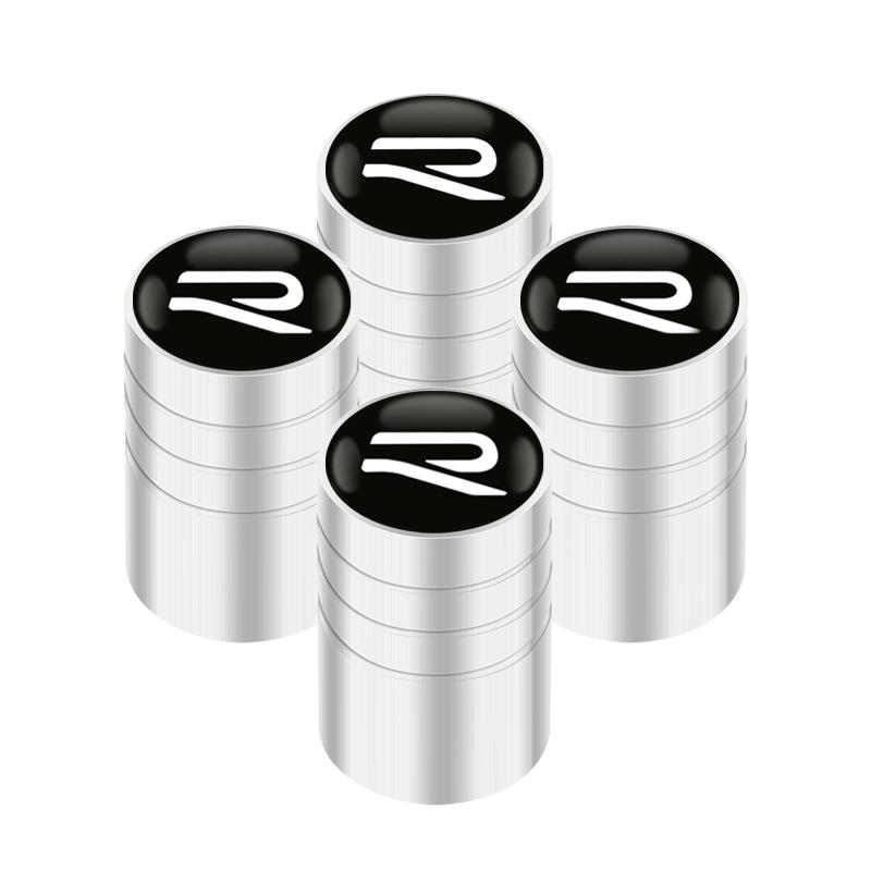 RSQ1 VW 2026 Hot New 4pcs Auto Emblem Cap New R logo Case For VW Volkswagen Golf 8 MK8 Accessories