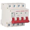 Автоматический выключатель 4P, миниатюрный воздушный выключатель MCB, защита от перегрузки и короткого замыкания, 400 В, для бытового использования, 63 А