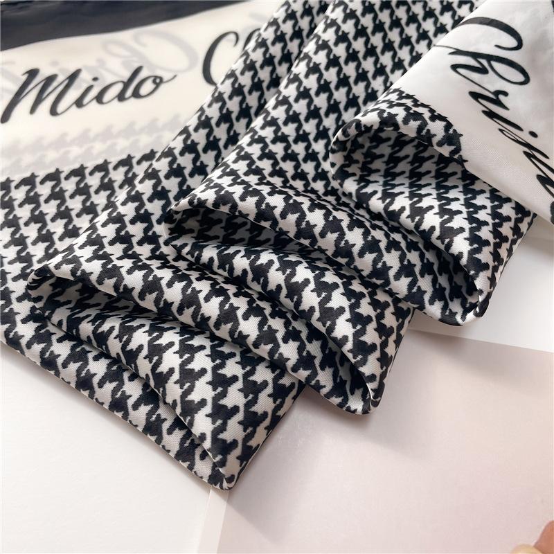 70 * 70 см новый шелковый маленький квадратный шарф для защиты шеи женщин профессиональный шарф универсальный шарф для волос шарф