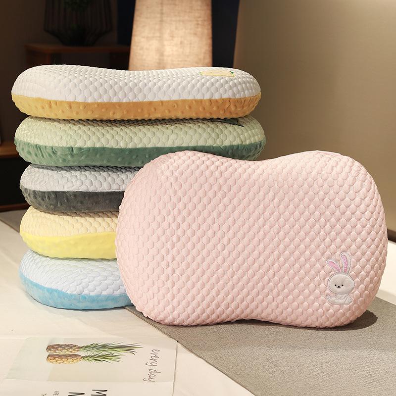 Мягкая подушка-дуду с бархатным животиком, подушка из пены с памятью для сна и декомпрессии, кровать, подушка для снятия стресса для взрослых, подушка для сна с поддержкой, кожаная оболочка