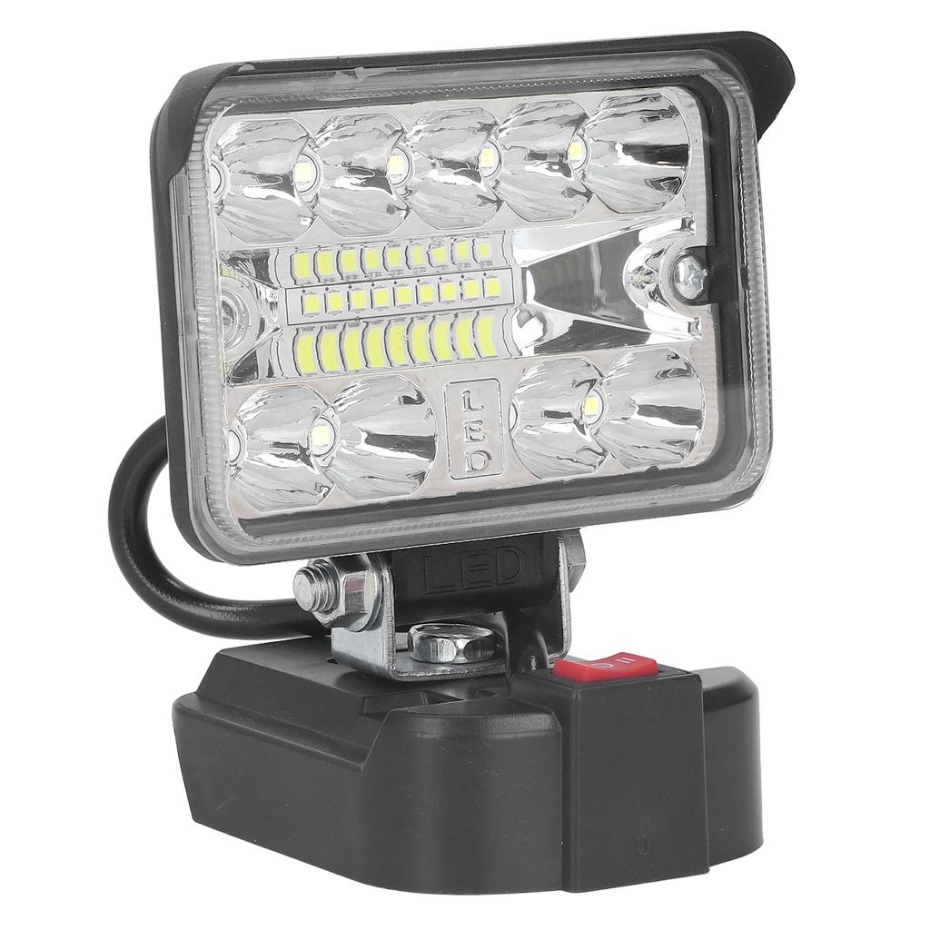 3-дюймовый светодиодный рабочий светильник с подставкой, беспроводная лампа для наружного освещения, аварийная 54 Вт, 2800 лм, 6500 К