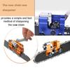 Woodworking Chainsaw Sharpener With 3 Grinding Rod Manual Chainsaw Chain Sharpening Chain Saws and Electric Saws Repair Tools