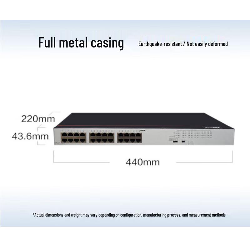 Huawei S1730S-L24PR-A 24-Port Gigabit POE Unmanaged Ethernet Switch