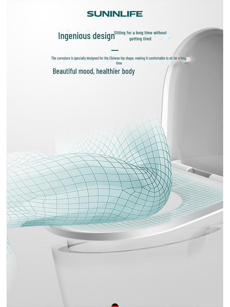 Универсальный быстроустанавливаемый чехол для сиденья унитаза с функцией замедления - утолщенные и удобные для домашнего хозяйства аксессуары