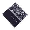 Headwear 100% Cotton Handkerchief Paisley Bandana Wristband Printed Square Scarves Hair Band