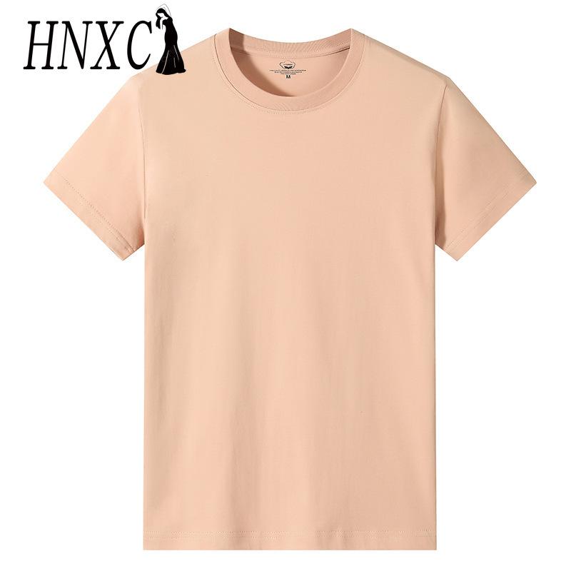 HNXC Хлопковая футболка с коротким рукавом, мужская модная свободная рубашка с половиной рукава, сострадательная рубашка с принтом