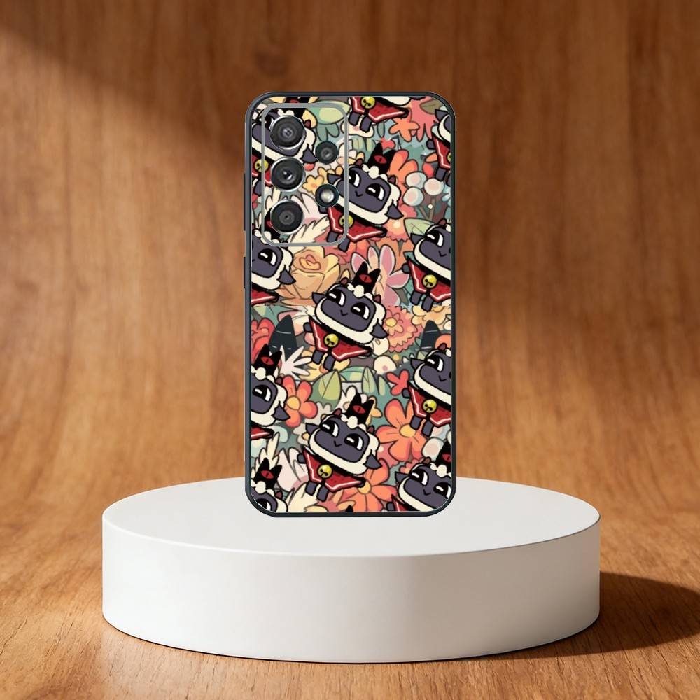 Cult Of The L-Lamb Game Phone Case For Samsung S25,S24,S21,S22,S23,S30,Ultra,S20,Plus,Fe,Note,10,9,5G Black Cover