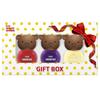 Envybebe Kids' Nail Polish 3-Piece Gift Set Vivid Red + Vivid Purple + Cream Lemon 1 pcs