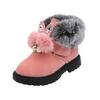 Winter New Children Snow Boots Flat Girls Princess Cotton Shoes Fashion Thick Short Boots Baby Boots