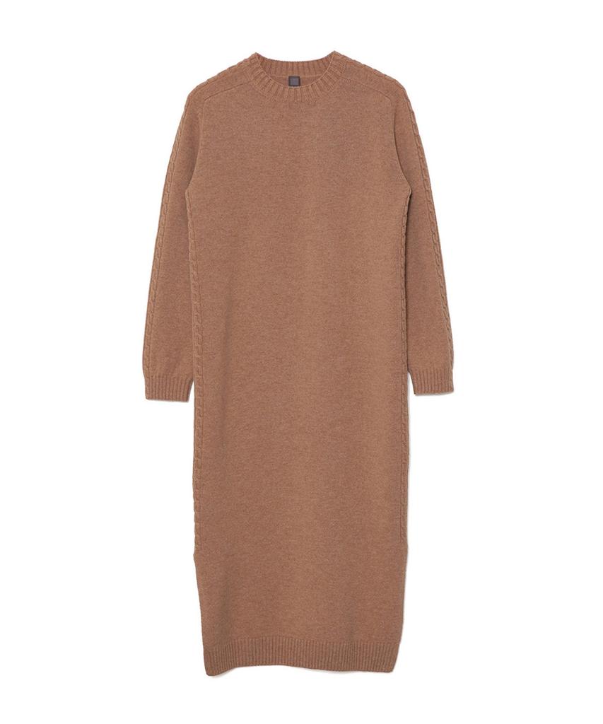 Iolo Cable Round Dress_Beige