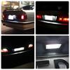 2Pcs LED License Plate Light For BMW 7 Series E38 1995 1996 1997 1998 1999 2000 2001 Replace OEM 63268352424 License Plate Lights 2