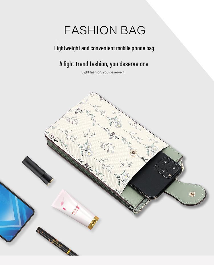 Новый стильный женский кошелек для монет и сумка для телефона: Летняя наплечная и кроссбоди сумка-мессенджер со сладким принтом