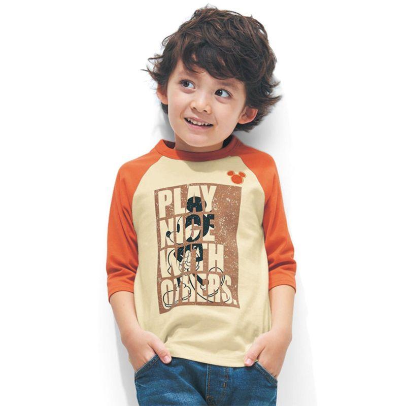 Children's Clothing Spring Summer Cropped Sleeves Cartoon Funny T-shirt