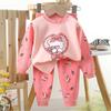 Cotton Underwear Set for Children Boys Warm Autumn Clothes for Girls Home Clothes Set