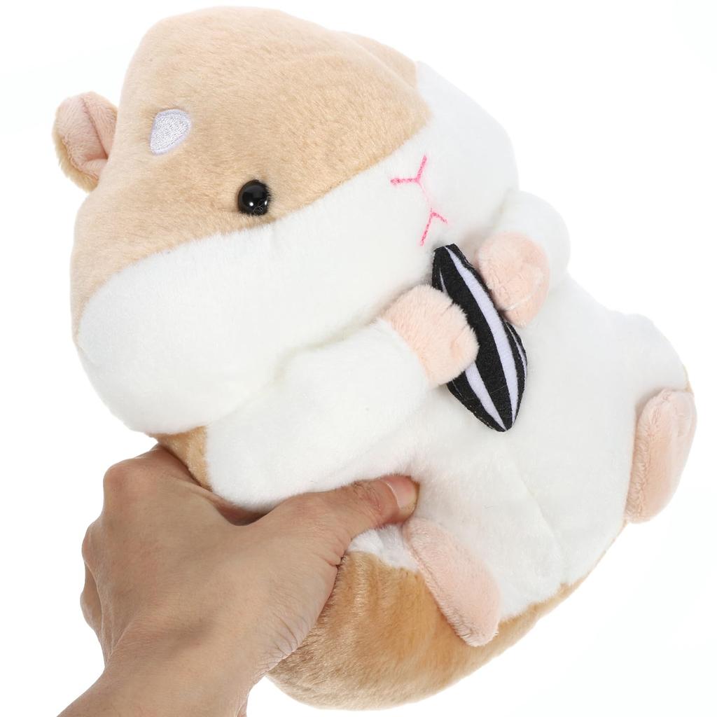 LIFKOME Плюшевая игрушка-хомяк, Пушистая и милая, Игрушка-животное, Декор персонажа, Сшитая обертка, Фигурка, 23 см