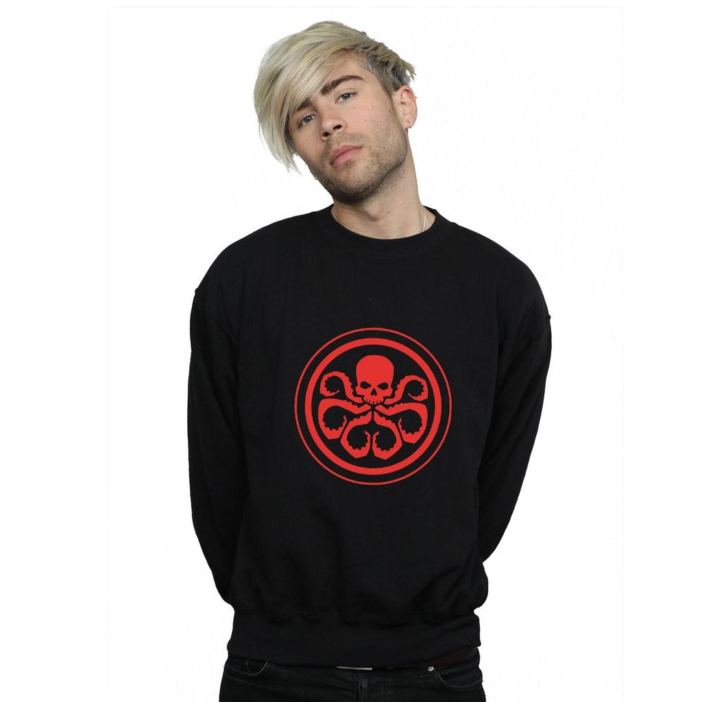 Marvel Mens Hydra Logo Sweatshirt