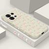 Розовый цветочный принт для Xiaomi 13T Poco X7 F6 Pro X6 M6 C65 Redmi 13C K70E Note 14 Pro 13 12 11 чехол тонкий матовый ударопрочный мягкий чехол-шнурок из ТПУ