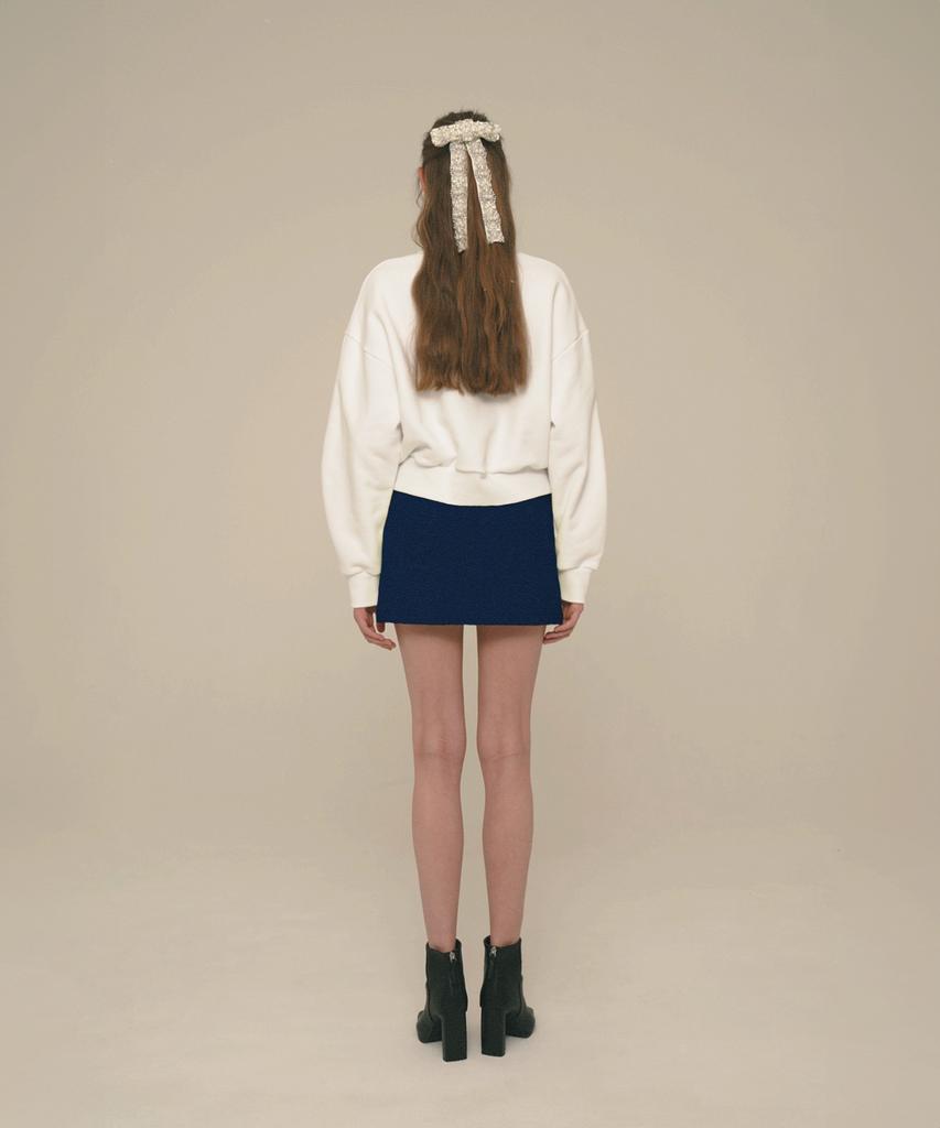 Aiseugadeuneiogongpal Wool Blended Mini Skirt