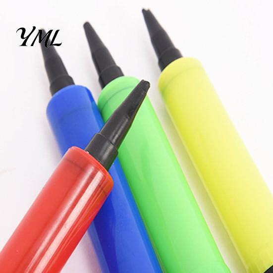 Easy to Use Balloon Pump 5Pcs Portable Pump, Two Way Dual Action Inflator, Compact Inflator Hand Held Manual Air for Birthday, Anniversary,
