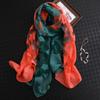 Bufandas de seda de marca de diseñador para mujer, pashmina de talla larga, pañuelo hiyab, chales para el cuello 65*180cm