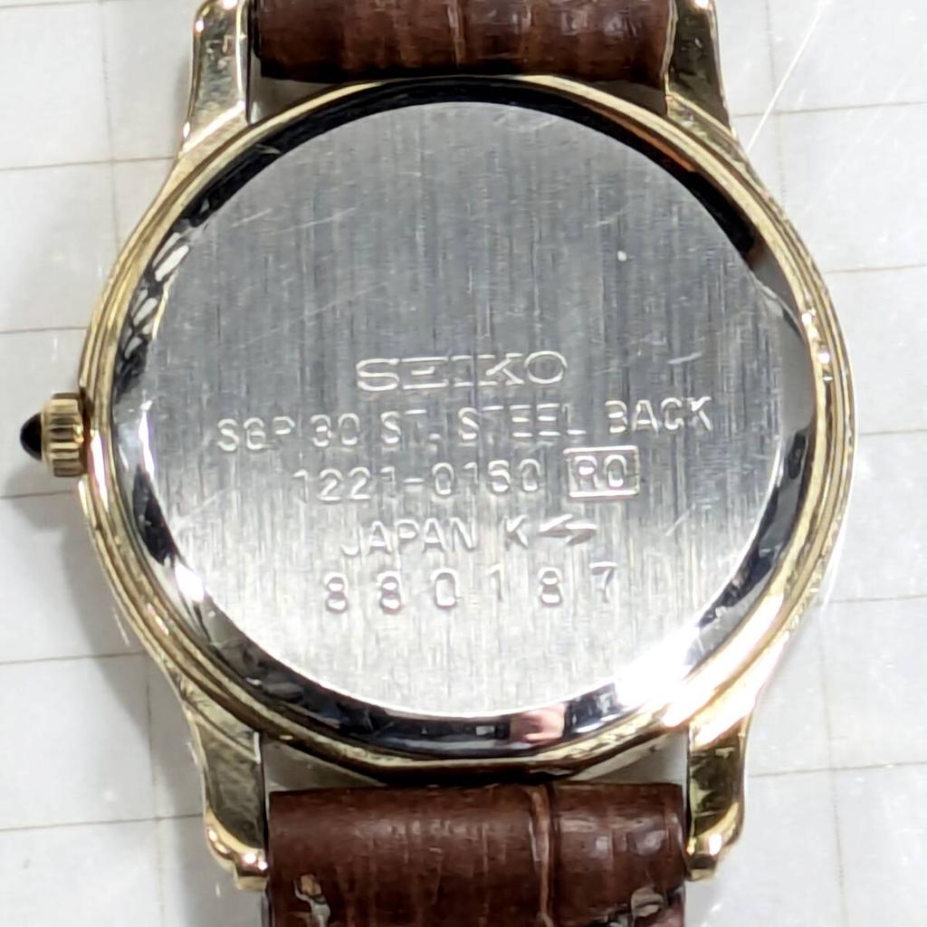 SEIKO Exceline Часы для работающих женщин, Батарея и ремешок Заменены, Состояние, Y-77
